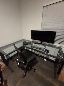 Modern desk Crate & Barrel