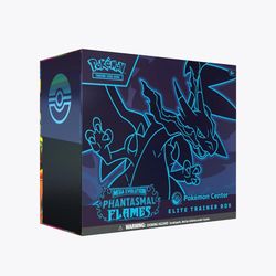 Phanthasmal flames pokemon center elite trainer box sealed