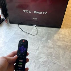 43 Inch TCL Tv 4k Roku 
