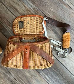 Vintage Fishing Basket