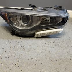 2018-2020 INFINITI Q50  PASSENGER SIDE  Headlight 