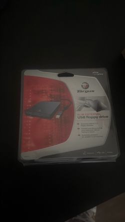 Slim external usb floppy drive