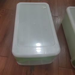 two small storage containers 
