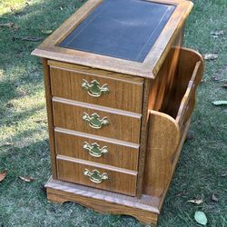 Wooden End Table 