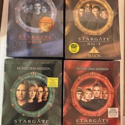 Stargate SG-1 Season 1,2,3,4 Box Set , Brand New And Sealed .