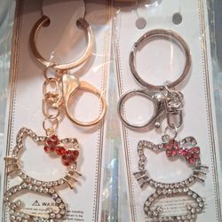 New Hello Kitty Bling Keychains - $3.25 Each