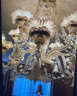 Rococo style European handmade chandelier- Czech Republic