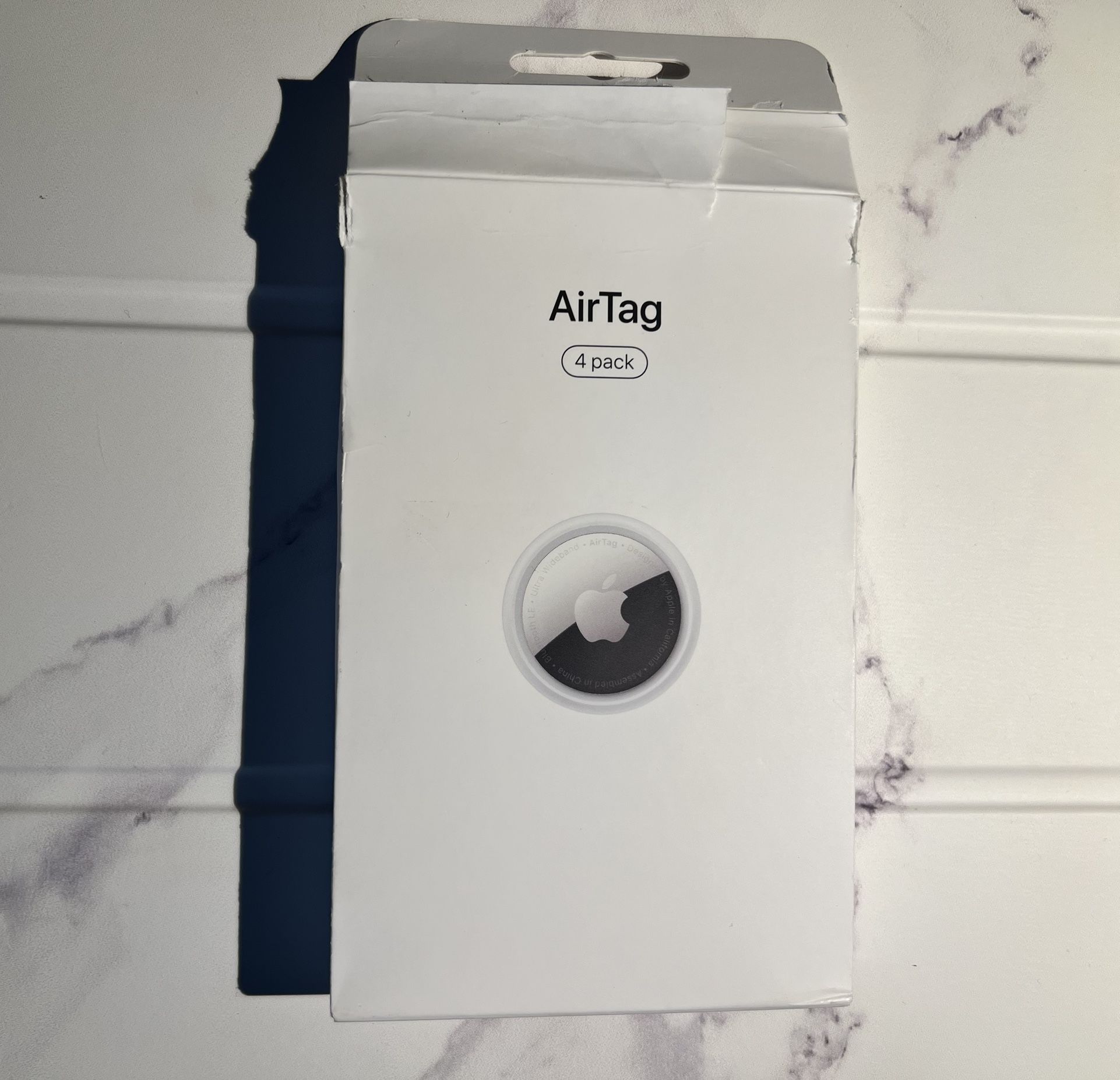 Apple AirTags (4 Pack) - New, Open Box, Unused