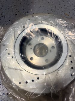 4 - Drilled and Slotted Brake Rotor