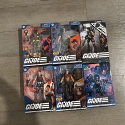 Go Joe Classified Series - All 6 New Old Stock