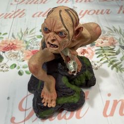 Lord Of The Rings The Two Towers Gollum  Smeagol Polystone Figure WETA, LE 7500