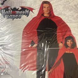 Hooded Red Cape - 45”/114cm
