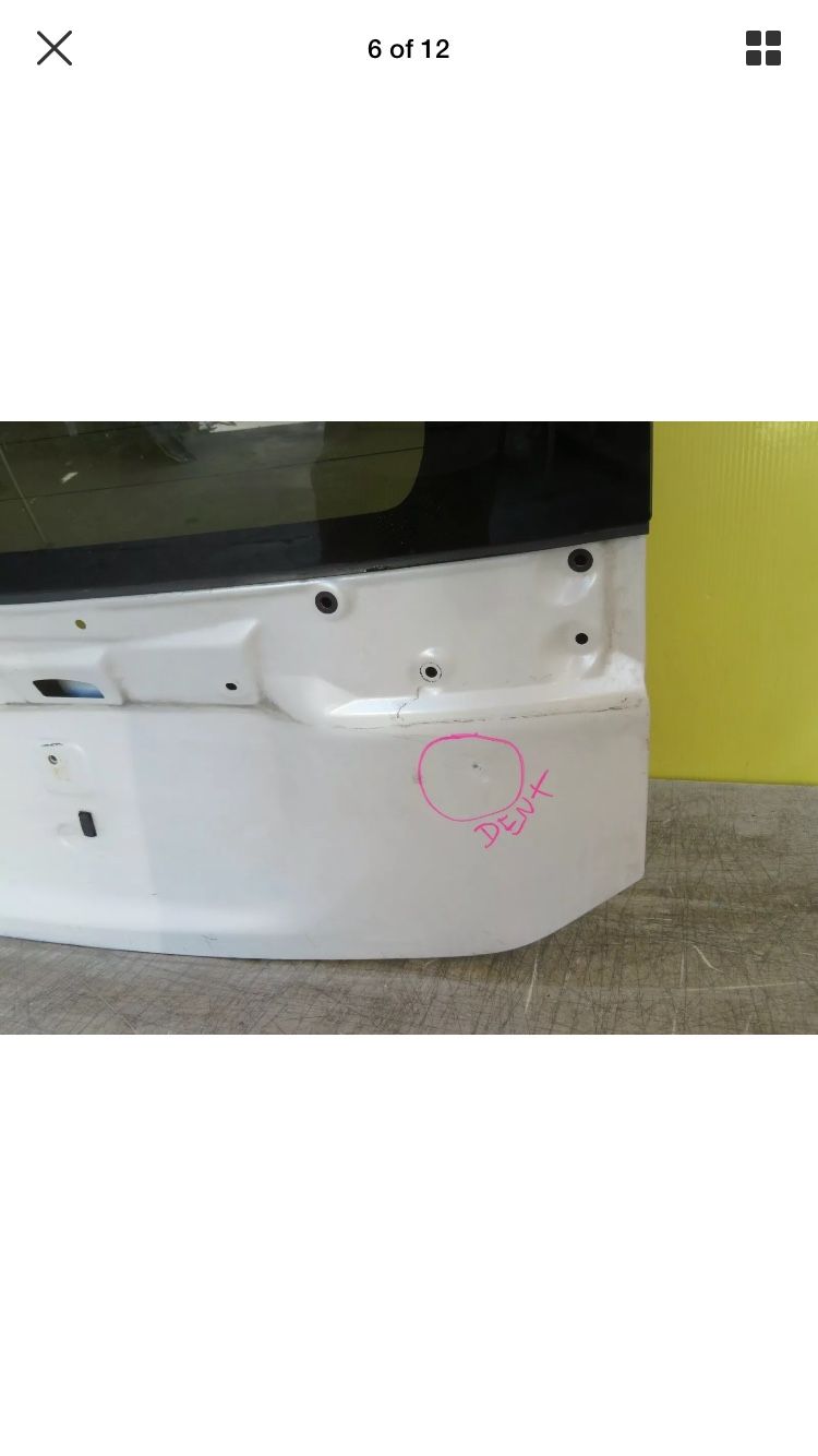 2012 2013 2014 2015 TOYOTA PRIUS LIFTGATE W/GLASS OEM