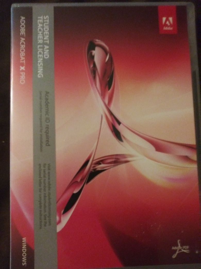 Adobe Acrobat X PRO