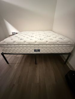 King Bedframe + Mattress