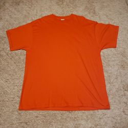 Footlocker Orange Blank T Shirt 