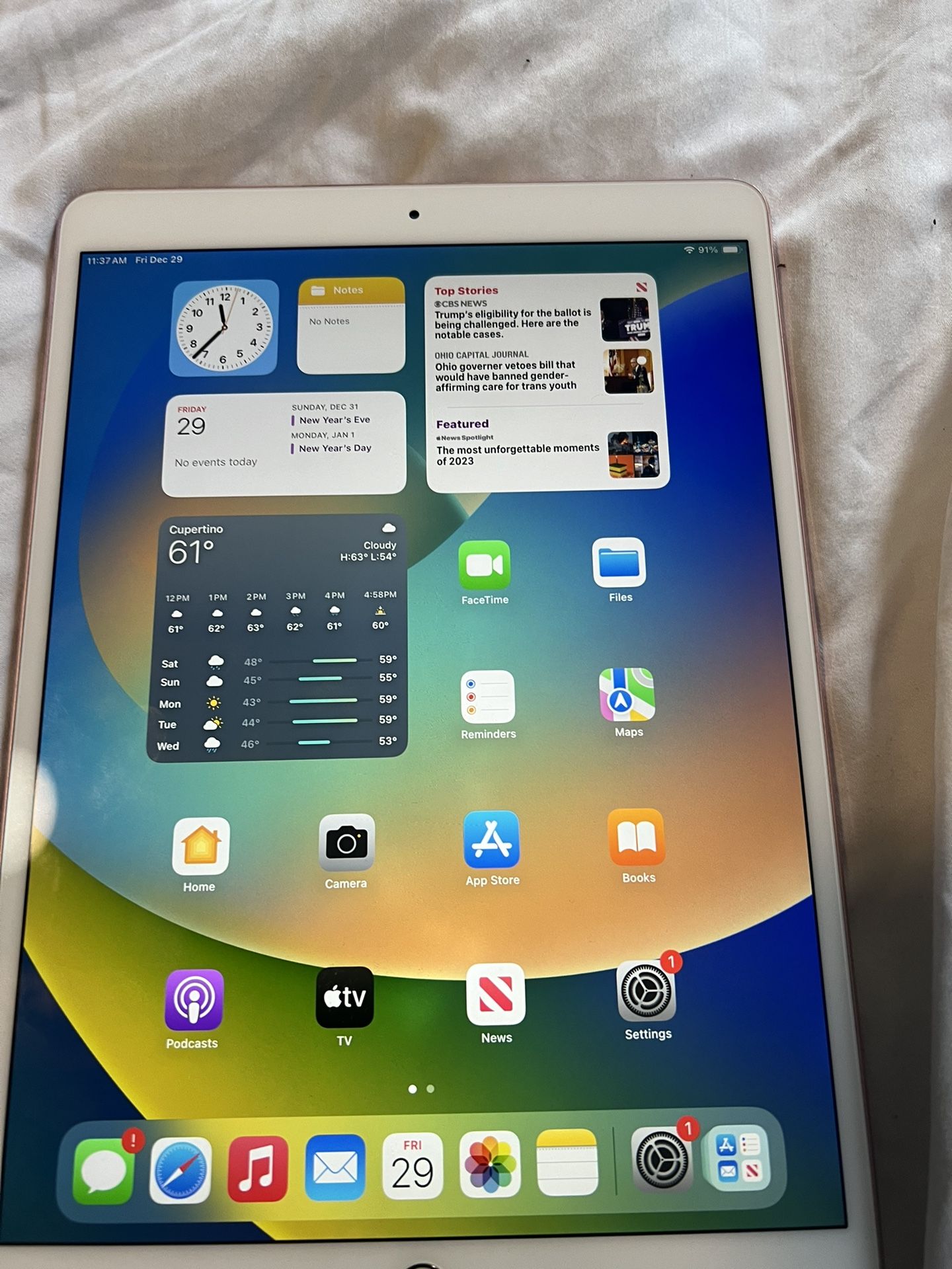 iPad Pro 256GB ROSE WiFi Only for Sale in Ontario, CA OfferUp