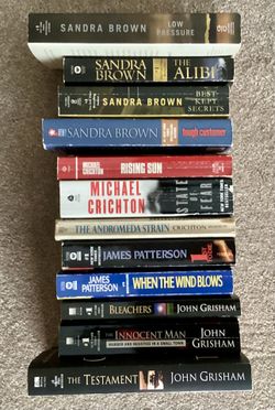 Paperback Novels - Set Of 12