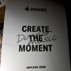 Donner Amplifier Mamp5