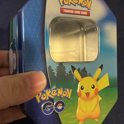 empty pokemon tin box