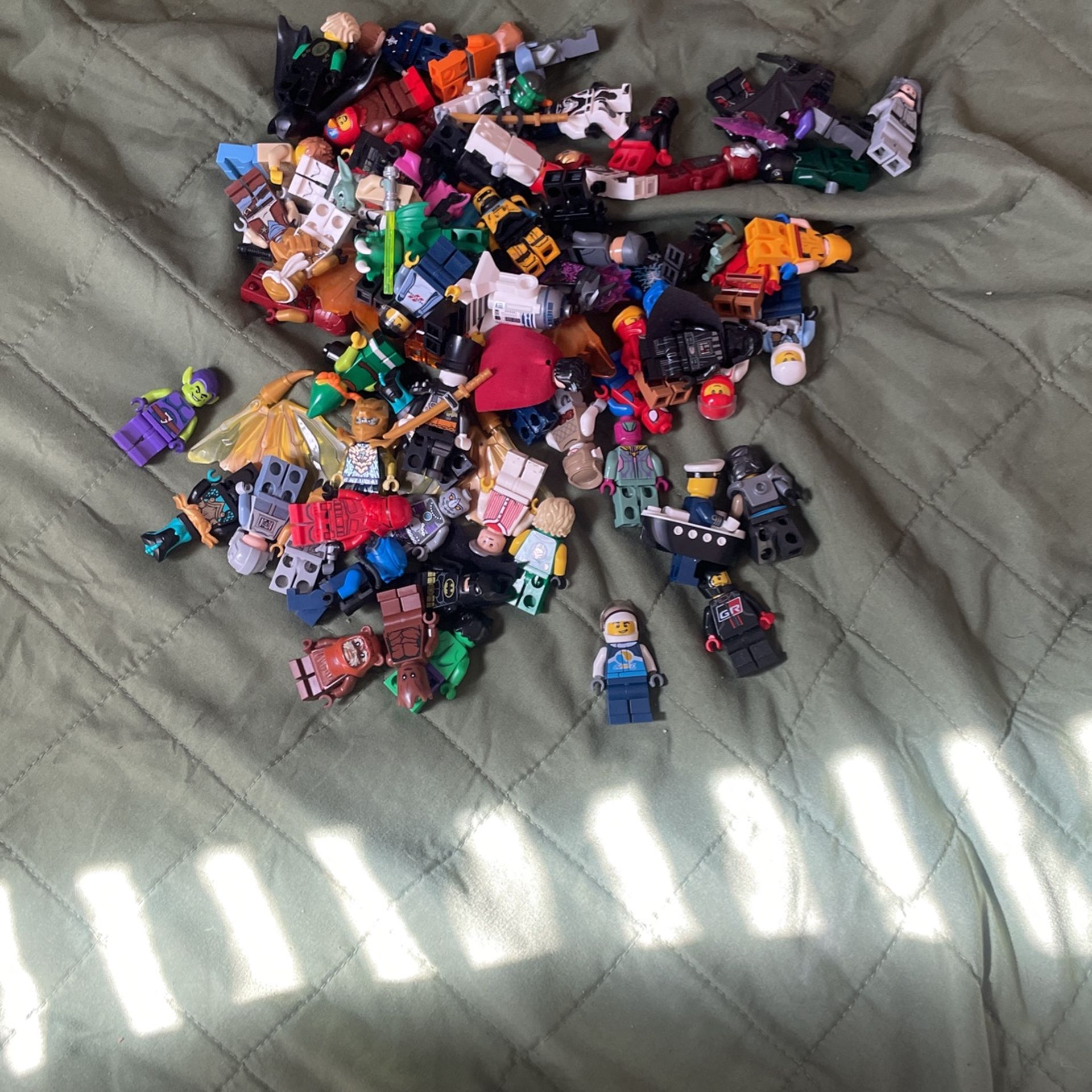 Bunch Of Lego Mini Figures