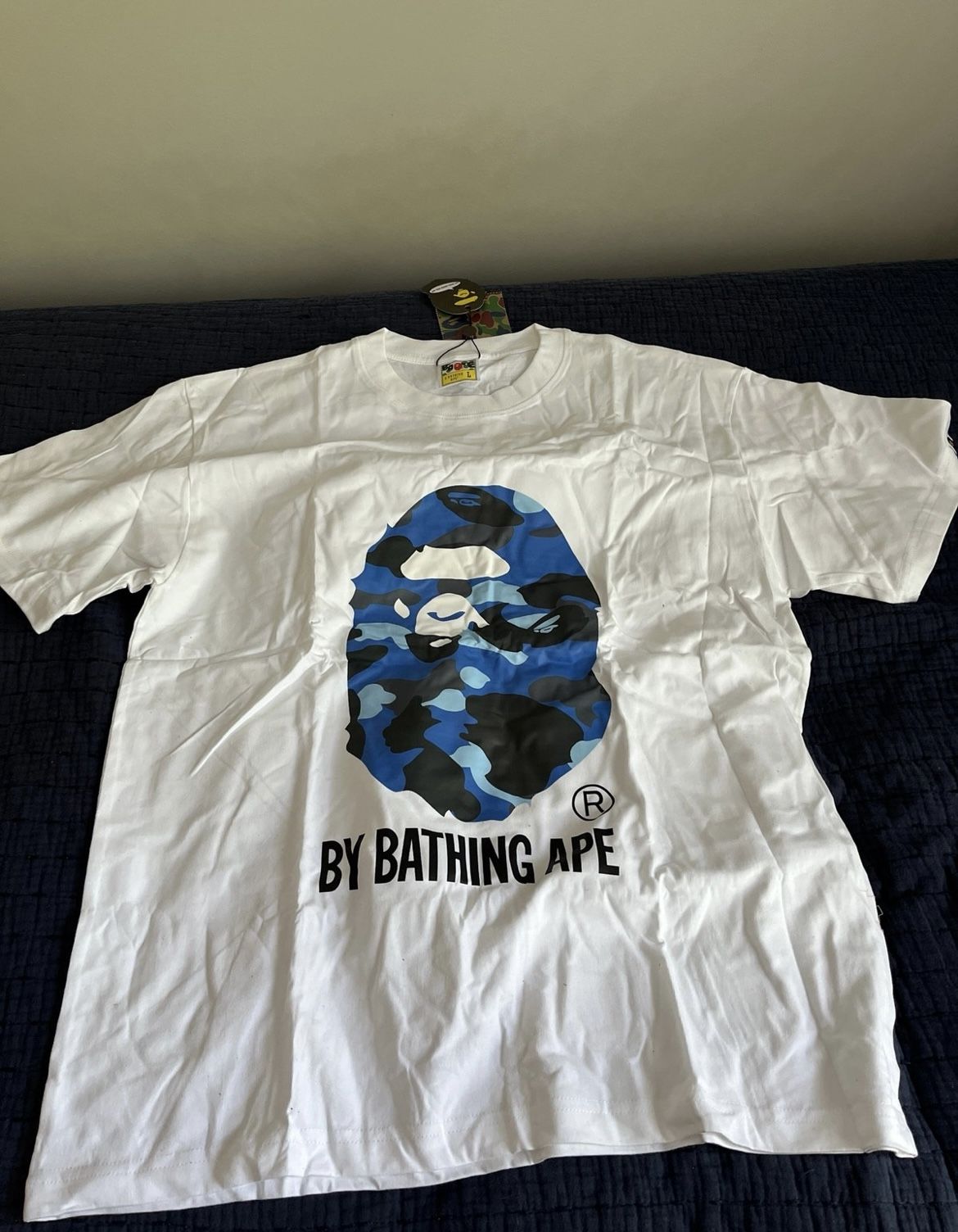 Blue Camo Bape Tee