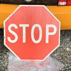 Large Replica Stop Sign