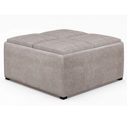 Brand New Coffee table Ottoman With Storage- In Box