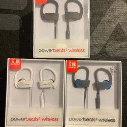 Beats By Dre Powerbeats 3 Wireless Headphones New 