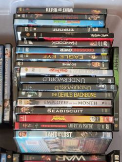 DVD and blue ray disc.