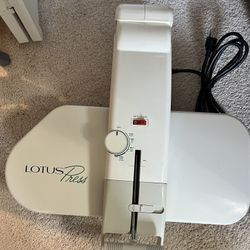 Lotus Press Iron Press