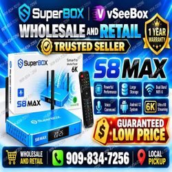 S8 Max   Wholesale  super box  Superbox VSEE BOX  S8 