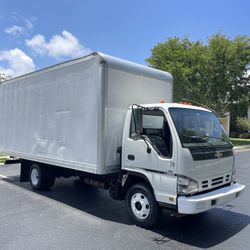 2007 Isuzu NPR 16FT Box Truck Automatic AC Diesel!! 