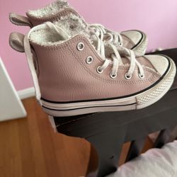 Girls Pink Converse Size 13 $15