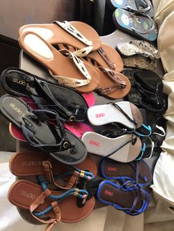 Flip flops size 9