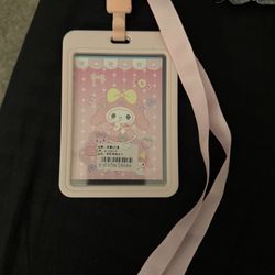 Big Pink ID Holder $7