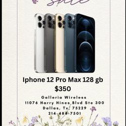 iPhone 12 Pro Max 128 Gb Unlocked 
