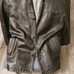 Leather Coat