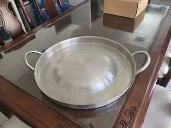 Mexican style Comal, fryer,  Wok