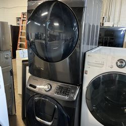 Samsung Front‑Load Washer & Electric Dryer