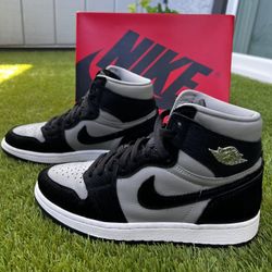 Jordan Air Jordan 1 Retro High Medium Grey/Black-White 