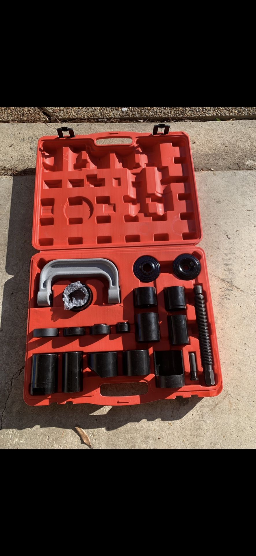 21 piece C Press Car/Truck Ball Joint Service Remover/Installer Kit