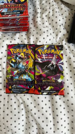 2 Pitch black Pokémon single pack