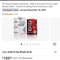 Ceramic Coating Dual Pack