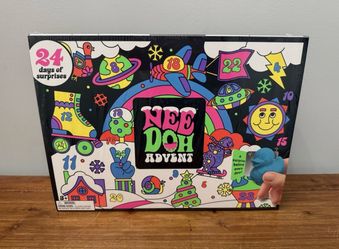 Authentic Schylling NeeDoh Christmas Advent Calendar New Sealed Box 2026