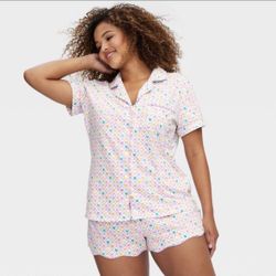 Roller Rabbit x Target Geo hearts Pjs 