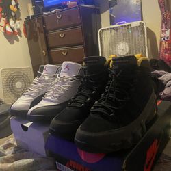 Jordan 9s and 12s