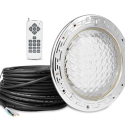 LED Pool Light: Dy-PAR56-E468, V=AC12V, Watt= 35W, Cord Length= 100 Ft WHITE