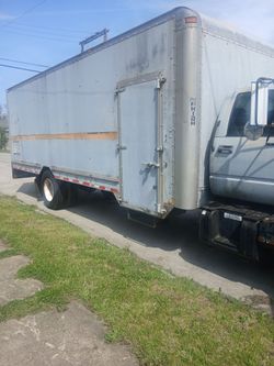 GMC box truck