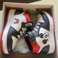Tenis Para Niño De Mickey Mouse, Mickey Mouse High Top.
